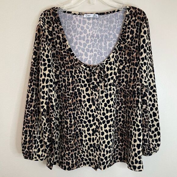 Dex|Cheetah| Has Stretch|Button up|Nice Fabric - Picture 7 of 11